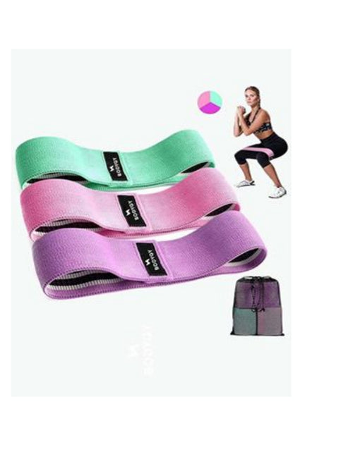 Load image into Gallery viewer, Resistance Band Elastic Hip Circle Fitness Squat Resistance Buttocks Circle Yoga
